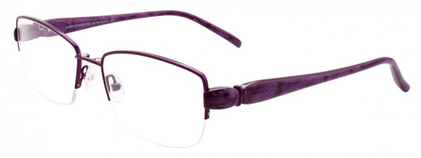 EasyClip EC313 Eyeglasses, SATIN DARK PURPLE