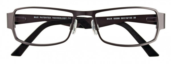 MDX S3289 Eyeglasses, 020 - Satin Dark Grey
