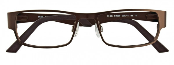 MDX S3290 Eyeglasses, 010 - Satin Dark Brown