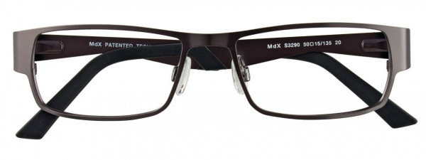 MDX S3290 Eyeglasses, 020 - Satin Dark Grey