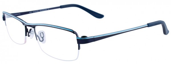MDX S3287 Eyeglasses, SATIN INDIGO AND TURQUOISE