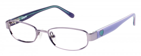 Crayola Eyewear CR144 Eyeglasses, PRGR LILAC/TEAL