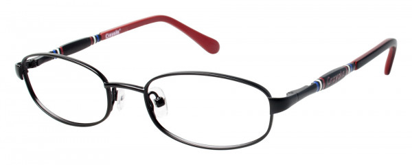 Crayola Eyewear CR104 Eyeglasses, BLK BLACK/RED, WHITE, BLUE