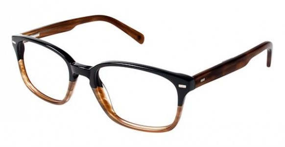 Vince Camuto VG136 Eyeglasses, OXBN BLACK/BROWN HORN