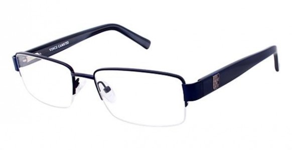 Vince Camuto VG118 Eyeglasses, NVY NAVY/CHARCOAL