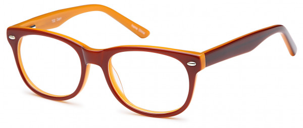 Trendy T 22 Eyeglasses, Brown