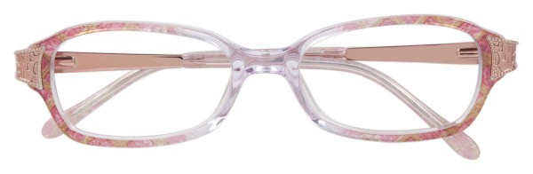 Jessica McClintock JMC 042 Eyeglasses, Rose Mix
