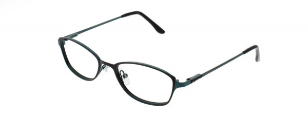 BCBGMAXAZRIA PRISCILLA Eyeglasses, Black Teal