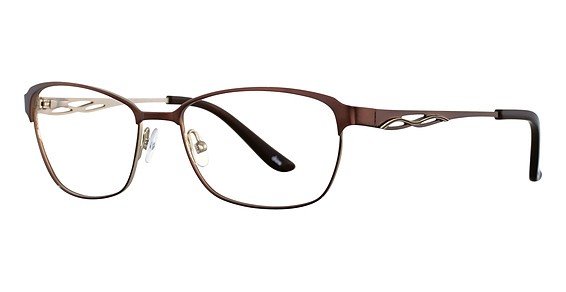 Cote D'Azur CDA 231 Eyeglasses, 3 Brown/Gold