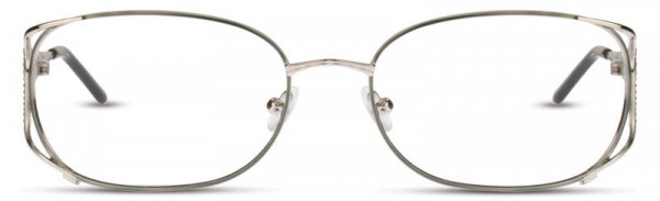 Gold Coast GC-109 Eyeglasses, 1 - Graphite / Silver