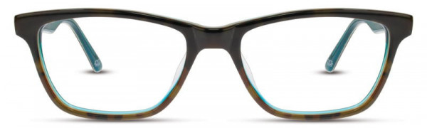 Adin Thomas AT-274 Eyeglasses, 3 - Tortoise / Aqua