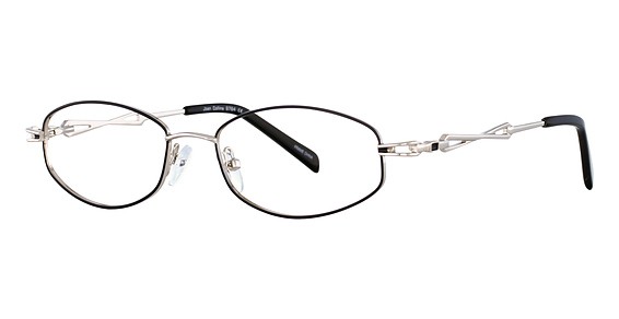 Joan Collins 9784 Eyeglasses, Silver/Purple