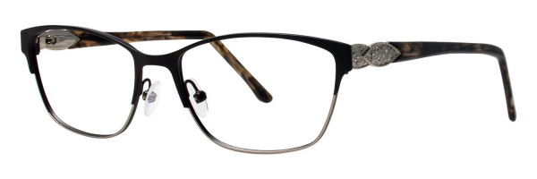 Dana Buchman Yevon Eyeglasses, Black