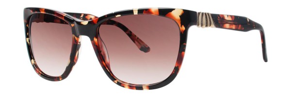Dana Buchman ZEVA Sunglasses, Crimson Tortoise