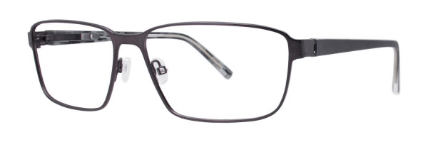 Jhane Barnes Transitive Eyeglasses, Gunmetal