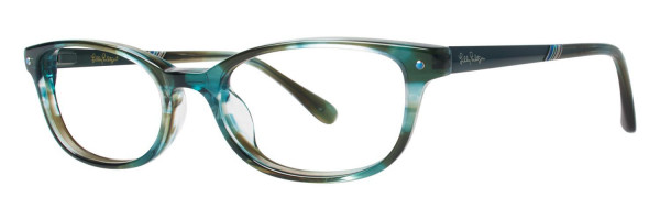 Lilly Pulitzer Leighton Eyeglasses, Ocean