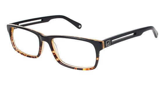 Sperry Top-Sider Woodbridge Eyeglasses, C03 Black/Tortoise Fade