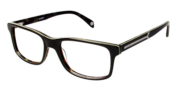 Balmain 3020 Eyeglasses, C03 Brown/Green Tortoise