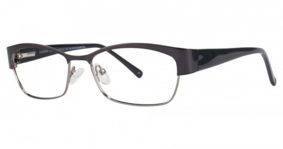 Genevieve COMMIT Eyeglasses, Black/Gunmetal