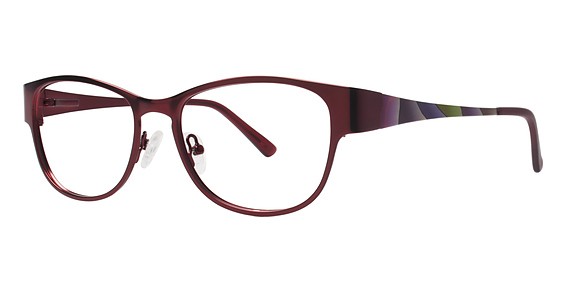 Modern Art A356 Eyeglasses, Matte Burgundy