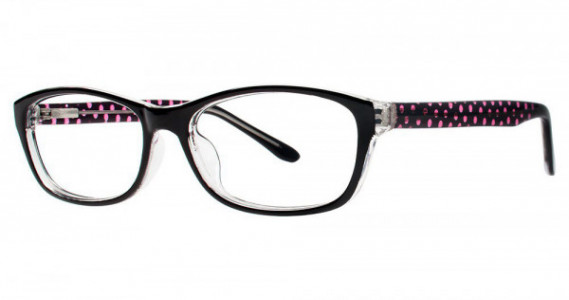 Modern Optical MOTION Eyeglasses, Black/Pink