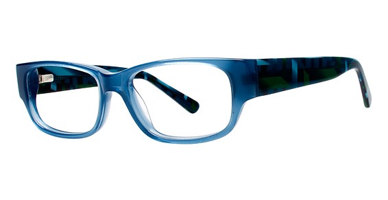 Genevieve Vivacious Eyeglasses, Blue