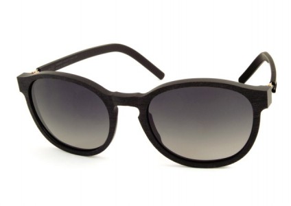 ic! berlin Helene Sunglasses, Black-Wired / Black to Grey