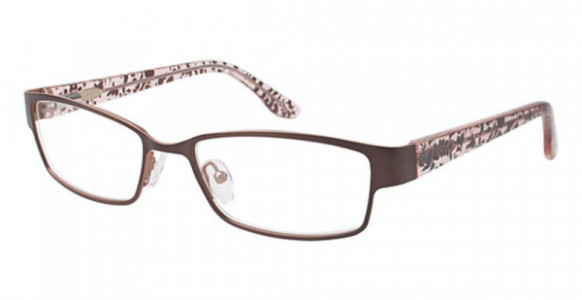 Phoebe Couture P256 Eyeglasses, Brown