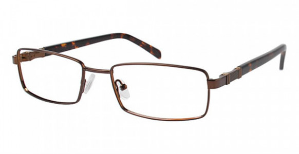 Van Heusen H109 Eyeglasses, Brown