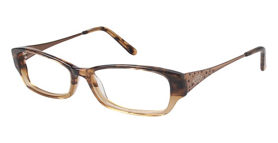 Phoebe Couture P250 Eyeglasses, BRN Brown