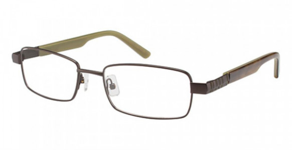 Van Heusen S336 Eyeglasses, Brown