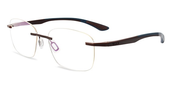 Tumi T111 Eyeglasses, Brown