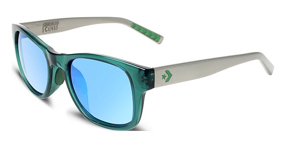 Converse R005 Sunglasses, Emerald Mirror
