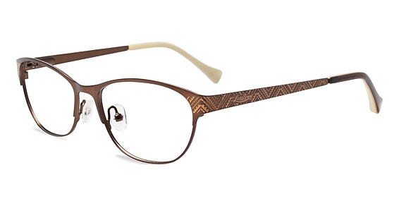 Lucky Brand Waves Eyeglasses, Brown
