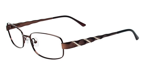 Port Royale Melody Eyeglasses, C-1 Brown