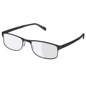 adidas AF17 Lazair Full Rim Performance Steel Eyeglasses, 6059 black matte