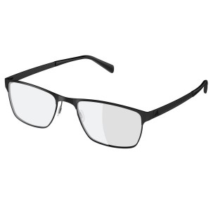 adidas AF18 Lazair Full Rim Performance Steel Eyeglasses, 6059 black matte