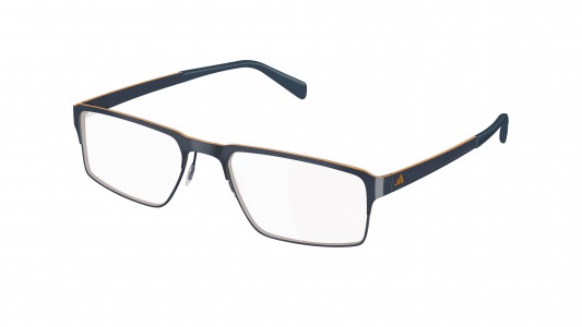 adidas AF19 Lazair Full Rim Performance Steel Eyeglasses, 6054 petrol matte