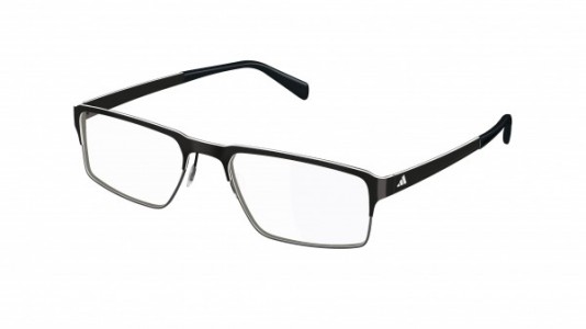 adidas AF19 Lazair Full Rim Performance Steel Eyeglasses, 6055 black matte