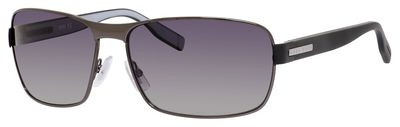 HUGO BOSS Black Boss 0579/P/S Sunglasses, 02MT(WJ) Dark Ruthenium