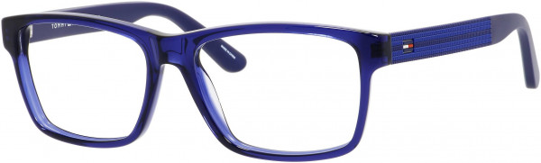 Tommy Hilfiger TH 1237 Eyeglasses, 01IA Transparent Blue