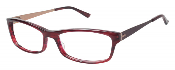 Ted Baker B710 Eyeglasses, Red Tortoise (RED)