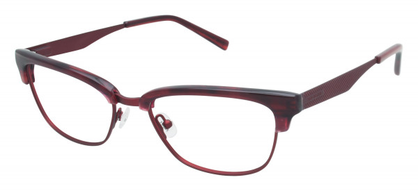 Ted Baker B712 Eyeglasses, Red Horn (RED)