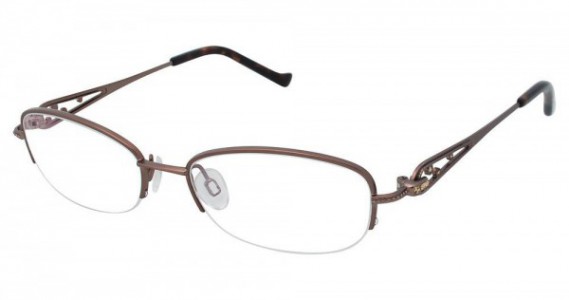 Tura R513 Eyeglasses, Brown (BRN)
