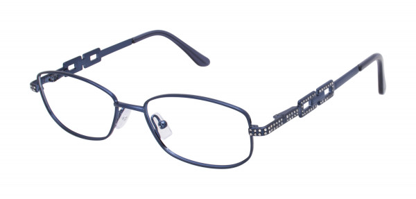 Tura TE228 Eyeglasses, Navy (NAV)
