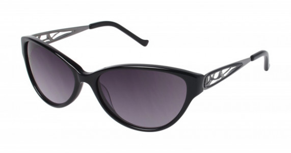 Tura 040 Sunglasses, Black/Gun (BLK)