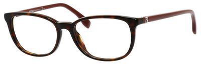Fendi Fendi 0010 Eyeglasses, 07SK(00) Havana Burgundy