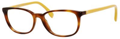 Fendi Fendi 0010 Eyeglasses, 07SL(00) Havana Ochre