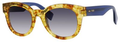 Fendi Ff 0026/S Sunglasses, 07OC(JJ) Vintage Amber