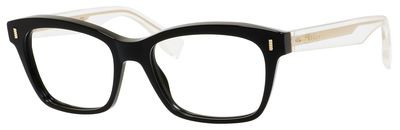 Fendi Ff 0027 Eyeglasses, 0YPP(00) Black / Crystal